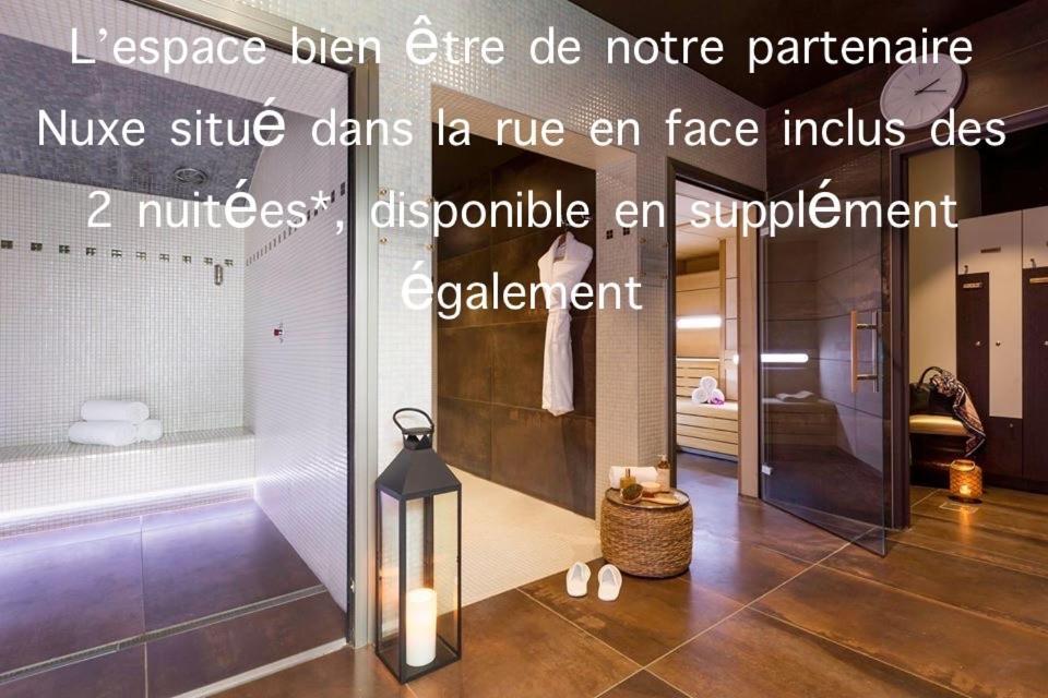 Garden Spa-Hyper Centre Avec Cour-Calme-Sauna-Hamam Apartamento Troyes Exterior foto